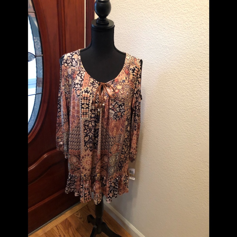 Cold Shoulder Long Sleeves